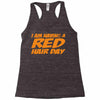 red ginger hair day Racerback Tank