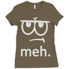 meh tees Ladies Fitted T-Shirt