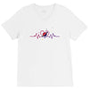 Colorful Space V-Neck Tee