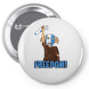 freedom Pin-back button