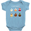 cupcakes Baby Bodysuit
