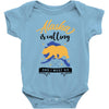 alaska is calling and i must go Baby Bodysuit
