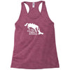 i do all my own stunts horse Racerback Tank
