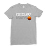 elon musk occupy mars Ladies Fitted T-Shirt