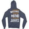 Super Cool Mother Of A Freaking Awesome Granddaughter Zipper Hoodie
