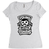 young Women's Triblend Scoop T-shirt