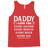 I Love You Daddy Tank Top