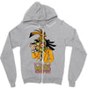 link the mask Zipper Hoodie