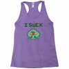 i suck Racerback Tank