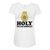 Holly Guacamole Maternity Scoop Neck T-shirt