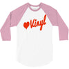 love vinyl 3/4 Sleeve Shirt