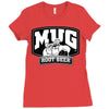 mug root beer Ladies Fitted T-Shirt