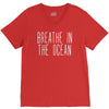 breath in the ocean V-Neck Tee