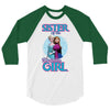 sister of the birthday girl 3/4 Sleeve Shirt