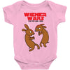 wiener wars dachshund dogs Baby Onesie