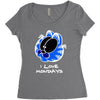 i love mondays Women's Triblend Scoop T-shirt