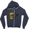 make your mark dog Zipper Hoodie