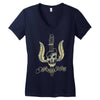 commando belgian Women's V-Neck T-Shirt