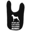 not just a dog person i'm a boxer mommy! Baby Bibs