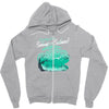 swamp of sadness Zipper Hoodie