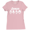 avengers team logo Ladies Fitted T-Shirt