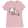 walking undodead Ladies Fitted T-Shirt