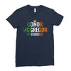 conor mcgregor notorious Ladies Fitted T-Shirt