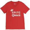 baking queen V-Neck Tee