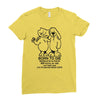 born to die, world a fuck Ladies Fitted T-Shirt