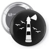 lighthouse Pin-back button