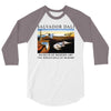 Salvador Dali The Persistence Of Memory 3/4 Sleeve Shirt