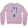 llap foam finger Crewneck Sweatshirt