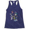 return of the plushes Racerback Tank