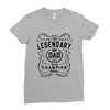 The Legendary Dad World Champion Ladies Fitted T-Shirt