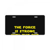 The Force is Strong With This One License Plate