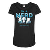 i'm a nerd Maternity Scoop Neck T-shirt