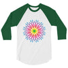 COSMIC FLOWER 3/4 Sleeve Shirt