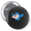 un oiseau et sa declaration d'amour Pin-back button