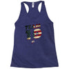 team 10 american flag Racerback Tank