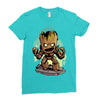 groot Ladies Fitted T-Shirt
