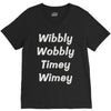 wibbly w0bbly V-Neck Tee