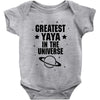 Greatest Yaya In The Universe Baby Onesie