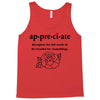 Appreciate Tank Top