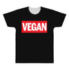 marvel logo parody vegan All Over Men's T-shirt