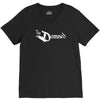 the damned band logo screen printed retro V-Neck Tee