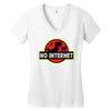 No Internet Women's V-Neck T-Shirt