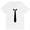 mib cravate V-Neck Tee