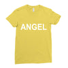 angel Ladies Fitted T-Shirt
