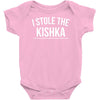 i stole the kishka Baby Onesie