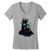 nuit bleue Women's V-Neck T-Shirt